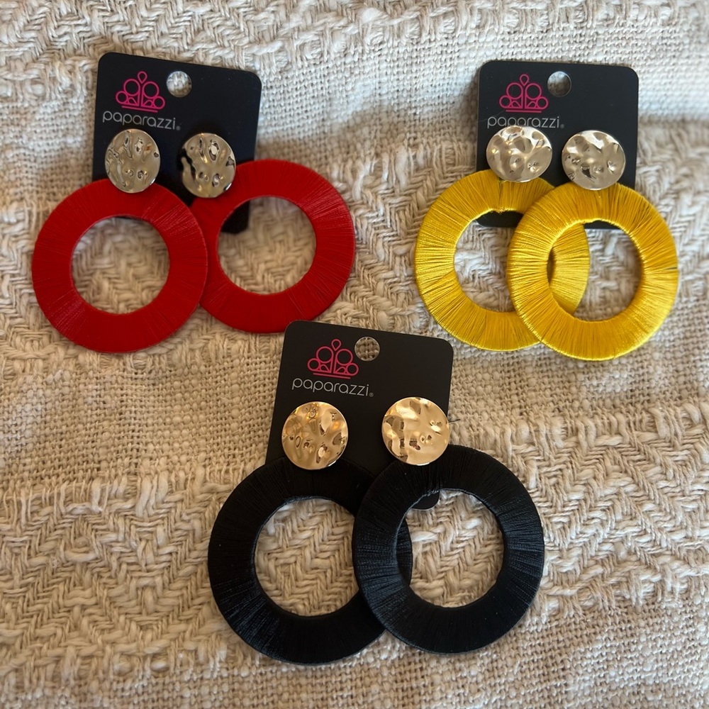 Paparazzi earrings!!